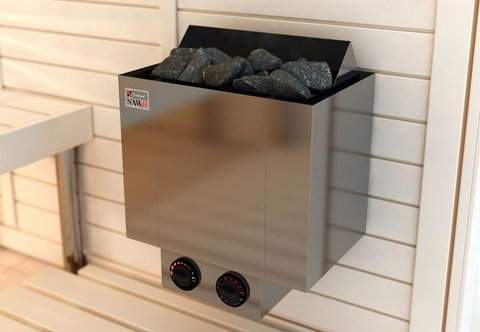 Электрокаменка SAWO NORDEX 8кВт настенная, встроенный пульт