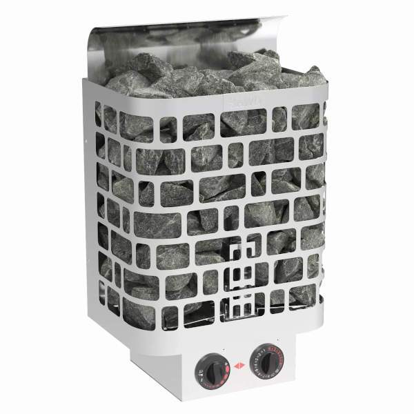 Электрокаменка SAWO KRIOS 9кВт настенная, встроенный пульт