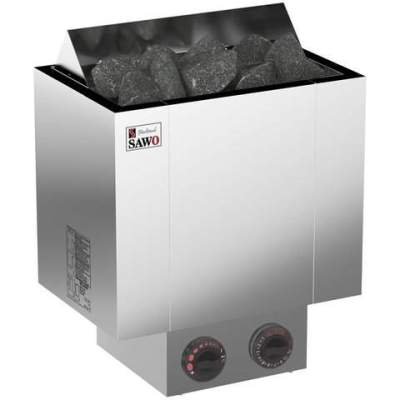 Электрокаменка SAWO NORDEX 9кВт настенная, встроенный пульт