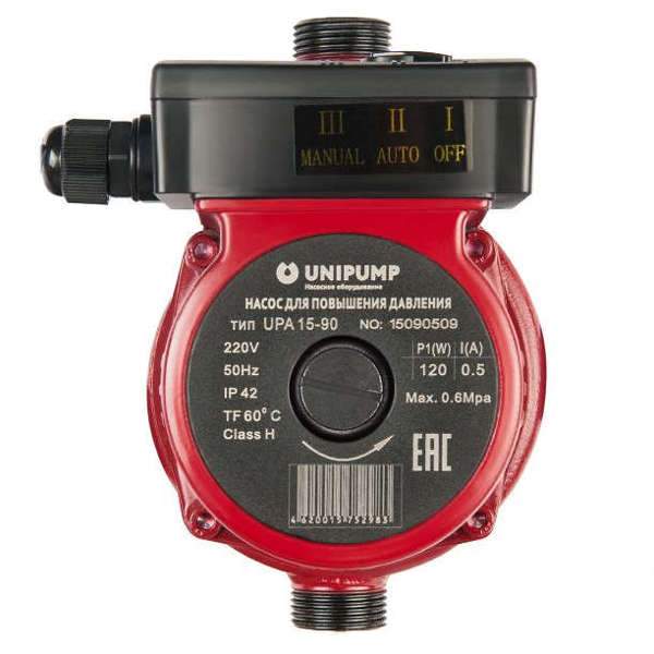 Насос повышения давления Unipump UPA 15-120