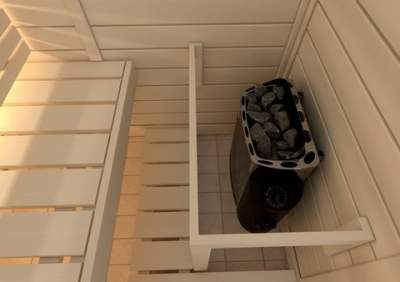 Электрокаменка SAWO SCANDIA 6 кВт настенная, встроенный пульт