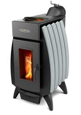 Печь отопительно-варочная TMF Огонь-батарея -5, антрацит-серый металлик