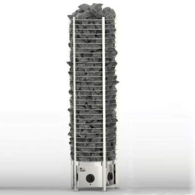 Электрокаменка SAWO TOWER  9 кВт круглая, встроенный пульт