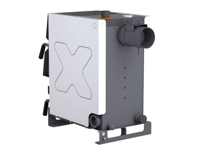 Котел твердотопливный ЗОТА "Master X" -25 кВт ( с плитой)