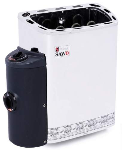 Электрокаменка SAWO MINI 3.6кВт настенная, встроенный пульт