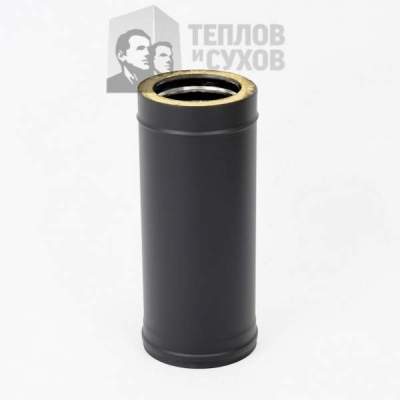 Труба Термо L500 ТТ-Р (430-0,8/430)D115/200MC Black (t краски < 200°С)