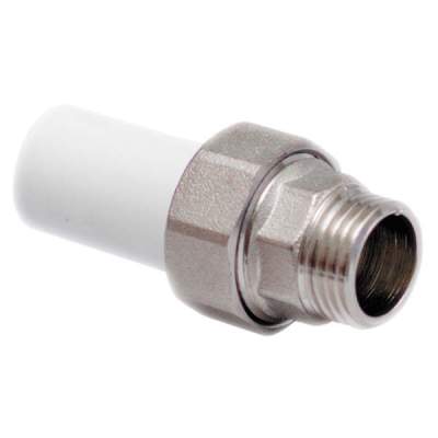 Муфта разъемная с переходом на нар. р. 40*1 1/4 Valfex длинный