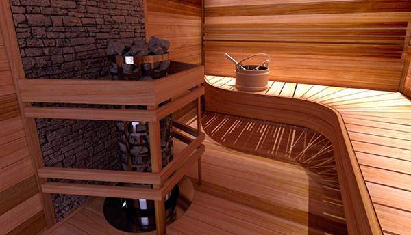 Электрокаменка SAWO ARIES  9кВт напольная,  встроенный пульт