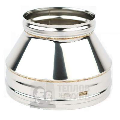 Конус Термо КТ-Р 304-0.5/304-0.5 D250/350 с хомутом