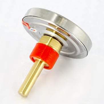 Термометр биметаллический РОСМА БТ-31.211 (0-120 С) Д 63мм, шток 46 х6 мм, G1/2