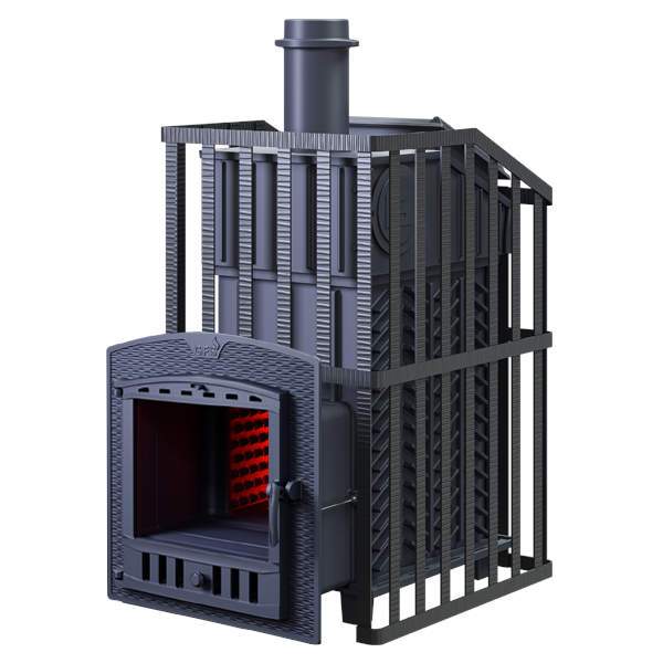 Печь-каменка чугунная GFS 25 ЗК (П2) Ураган