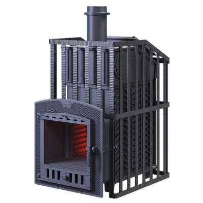Печь-каменка чугунная GFS 30 ЗК (П2) Ураган