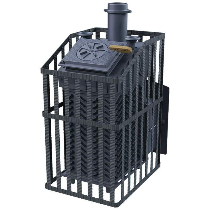 Печь-каменка чугунная GFS 30 ЗК (П2) Ураган