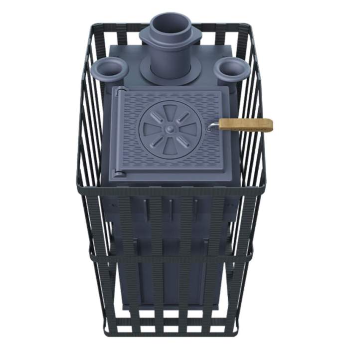 Печь-каменка чугунная GFS 30 ЗК (П2) Ураган