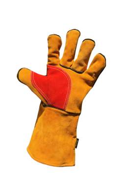 Краги спилковые с усиленной ладонью Start Master Kevlar (6/60)