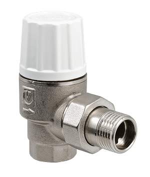 Клапан термостатический угловой 1/2&quot; VALTEC повышенный Kv