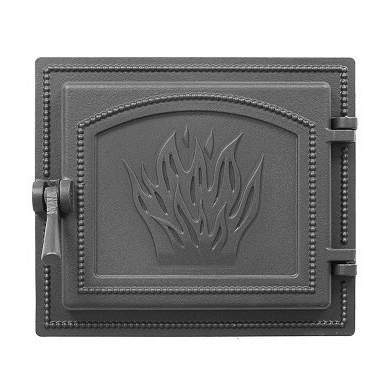 Дверка ВЕЗУВИЙ каминная 261 (Антрацит)