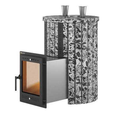 Печь-каменка Эверест &quot;Steam Master&quot; 30 INOX Ламель Пироксенит Элит, S-20