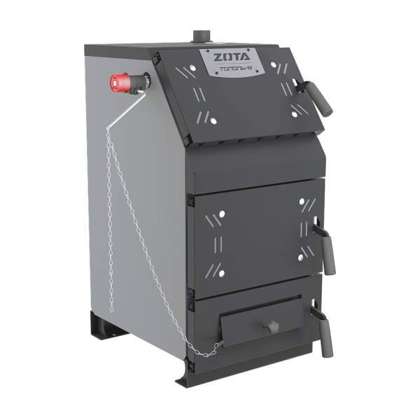 Котел твердотопливный ЗОТА "Тополь-М" 42 кВт с верхней загрузкой