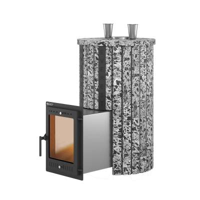 Печь-каменка Эверест &quot;Steam Master&quot; 38 INOX Ламель Пироксенит Элит, S-20